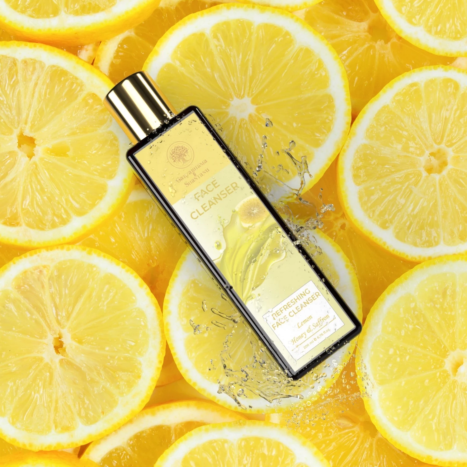 RBV B2B Lemon Honey & Saffron Face Cleanser (200ml)-12 Pcs.